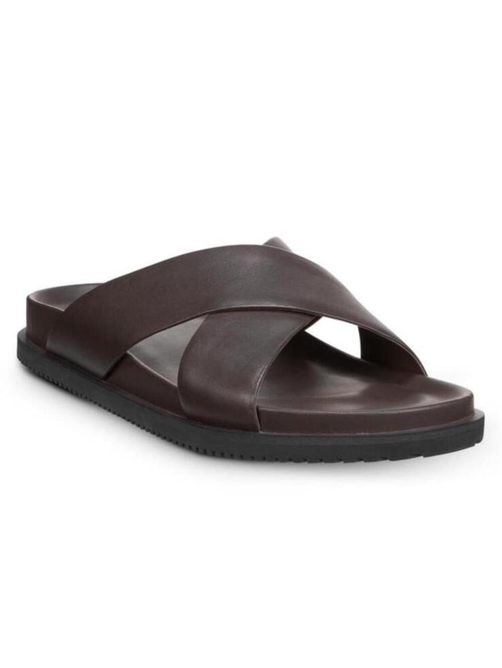 Allen Edmonds Del Mar leather slide sandals 11D